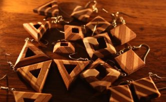 handmade wooden jewelry